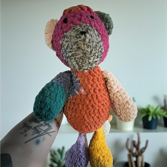 Handmade Other - Crochet Scrappy Bear